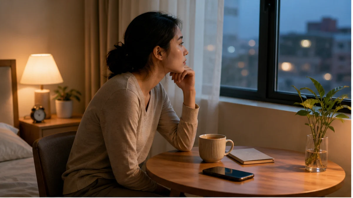 Người mất ngủ chuẩn bị thông tin trước khi gặp bác sĩ tâm lý mất ngủ