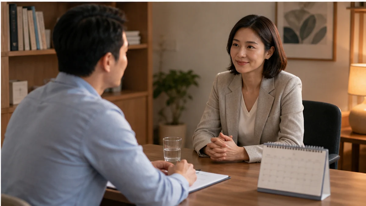 Bác sĩ tâm lý mất ngủ trao đổi hướng hỗ trợ sau buổi đầu