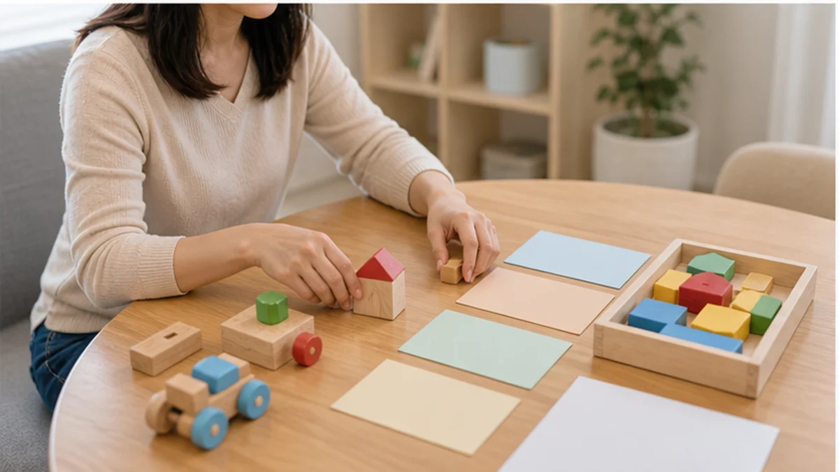 Chuẩn bị trước buổi can thiệp chậm nói cho trẻ