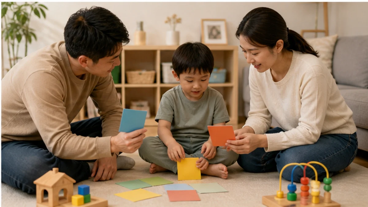 Gia đình đồng hành sau buổi can thiệp trẻ tự kỷ