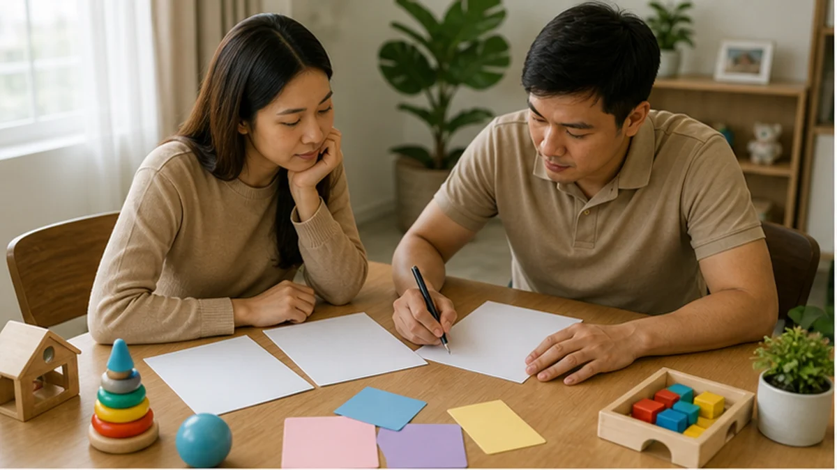 Phụ huynh tìm hiểu chi phí trung tâm can thiệp sớm cho trẻ