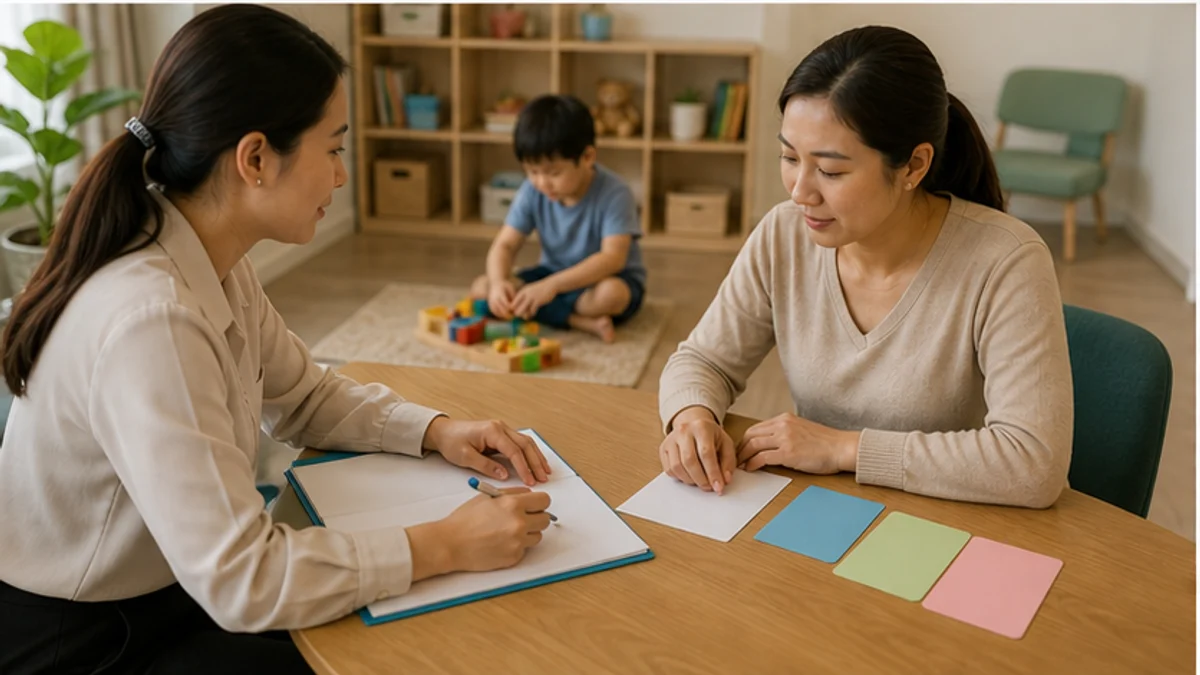 Trung tâm can thiệp sớm cho trẻ em trao đổi thông tin phát triển