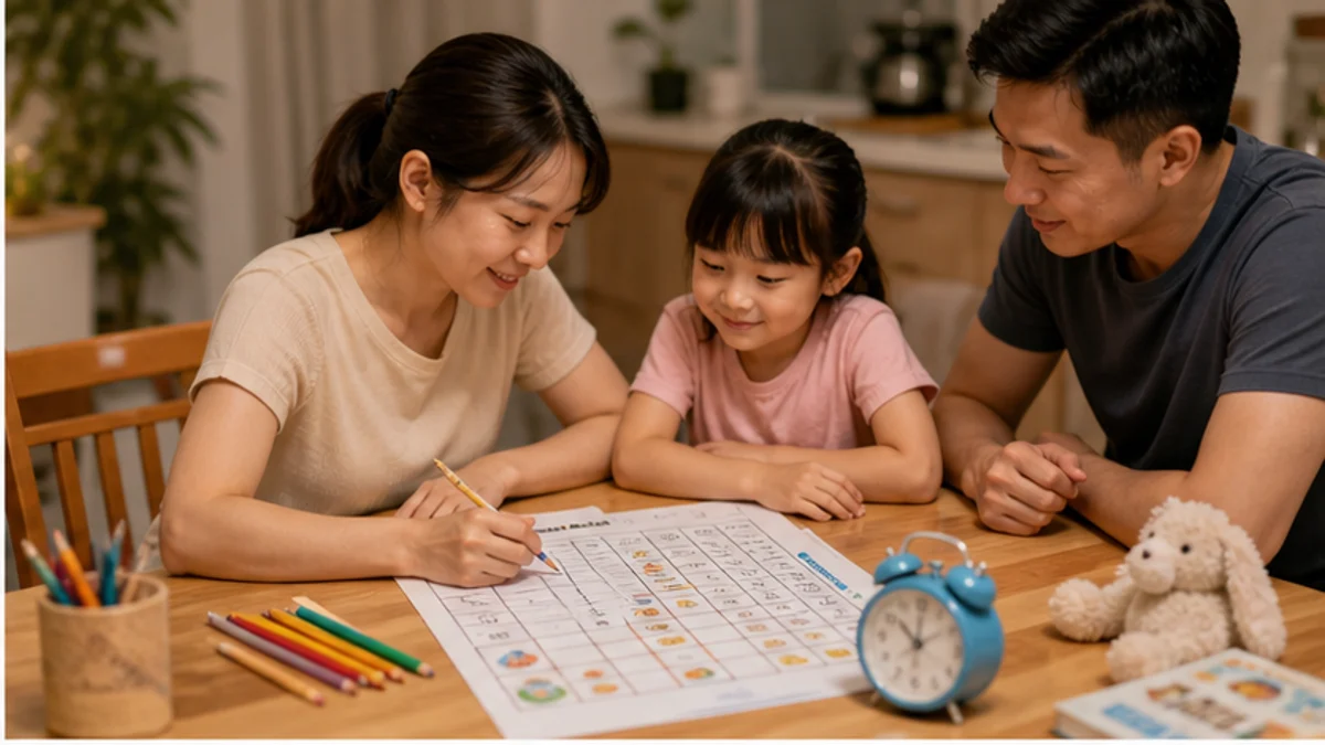 Lịch ngủ của trẻ trước khi khám mất ngủ dành cho trẻ em