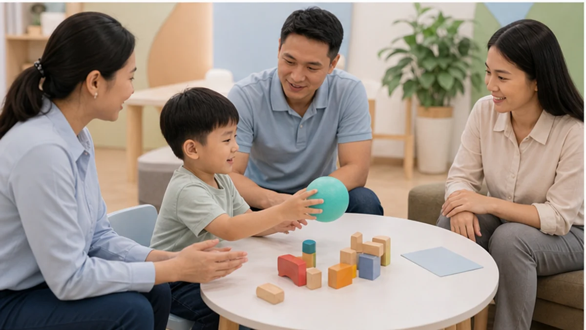 Can thiệp trẻ chậm nói thông qua hoạt động chơi tương tác