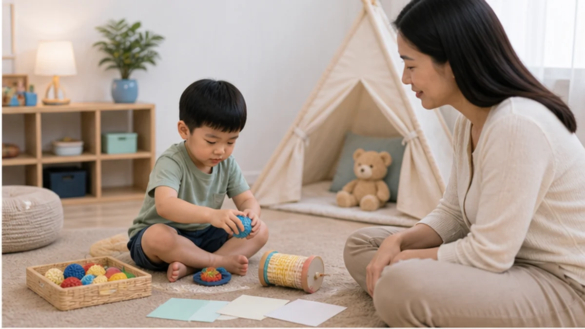 Quan sát phản ứng cảm giác ở trẻ tự kỷ